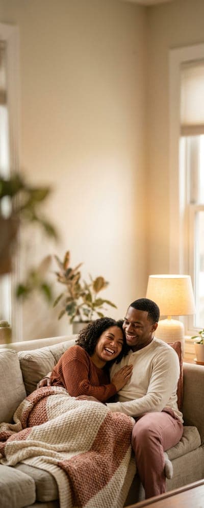 Sofa cuddle preview