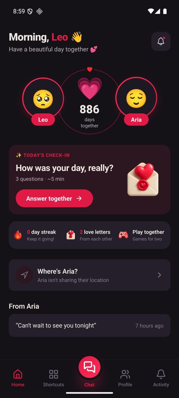 Home · Android preview